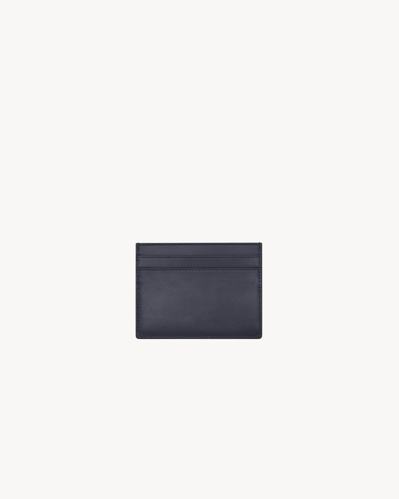 SAINT LAURENT SAINT LAURENT PARIS CARD CASE IN SMOOTH LEATHER outlook