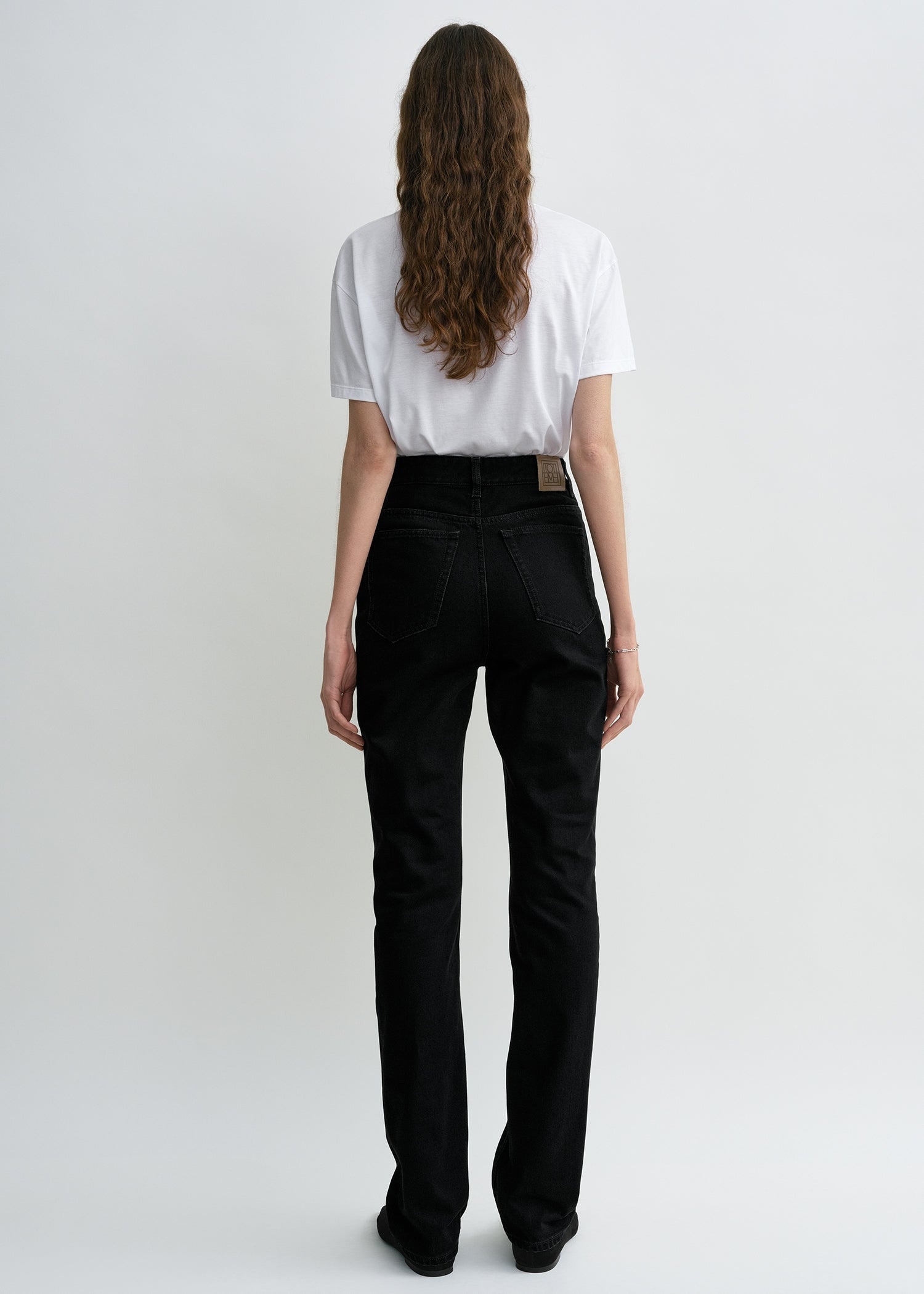 High slim denim black - 4