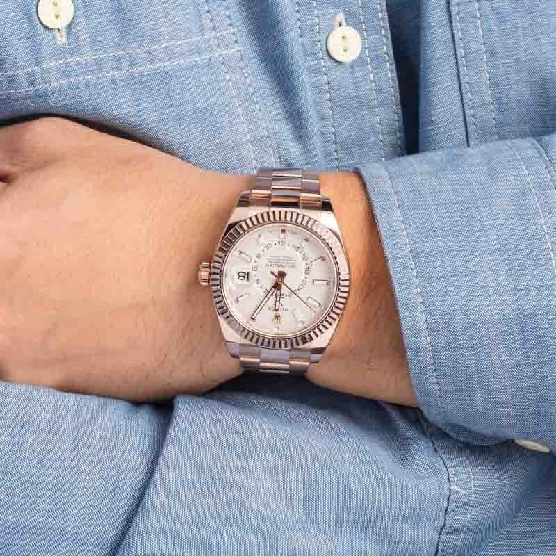 Rolex Sky-Dweller Ref 326935 White Dial - 5
