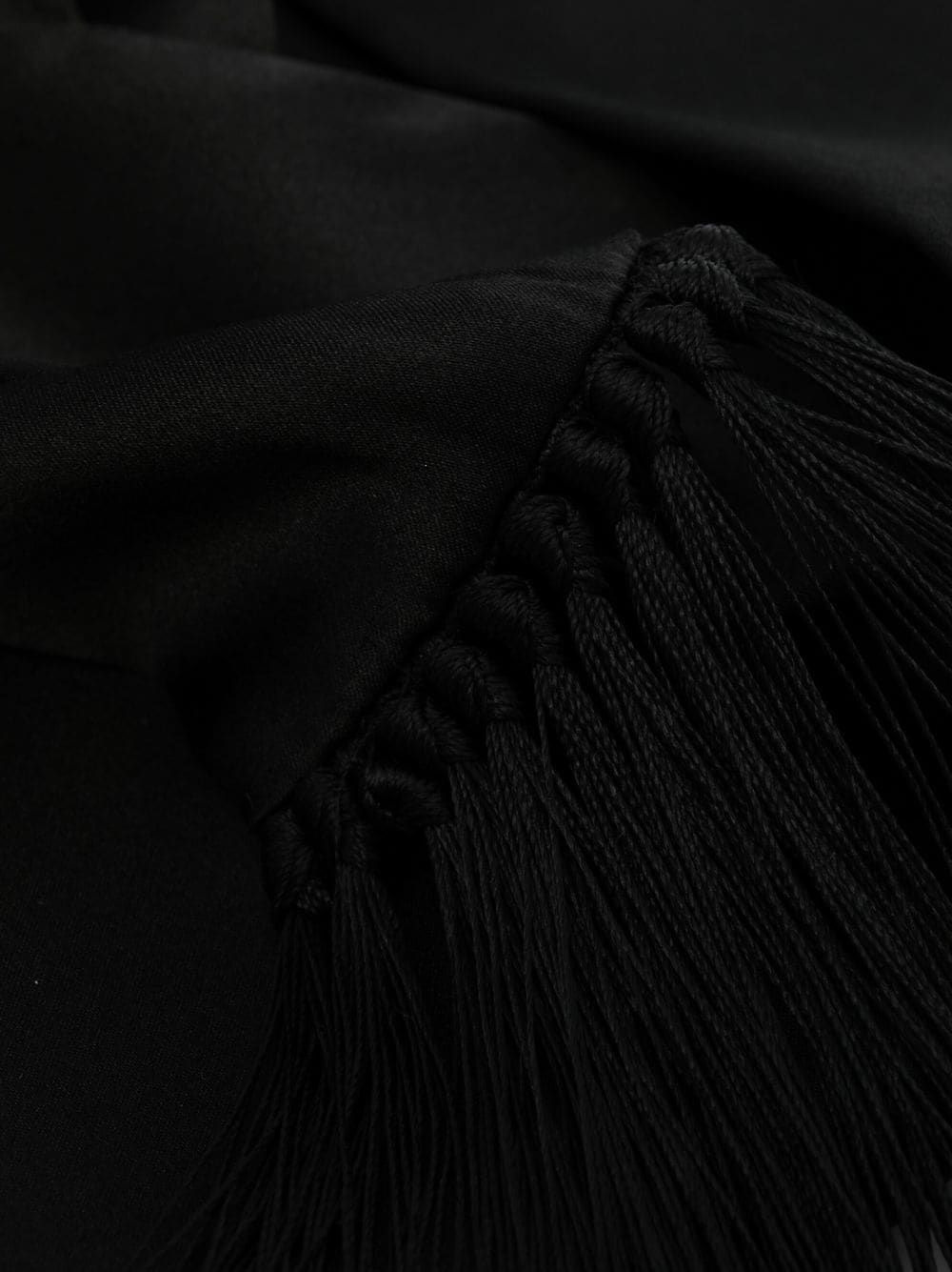 glitter-detail silk scarf - 3