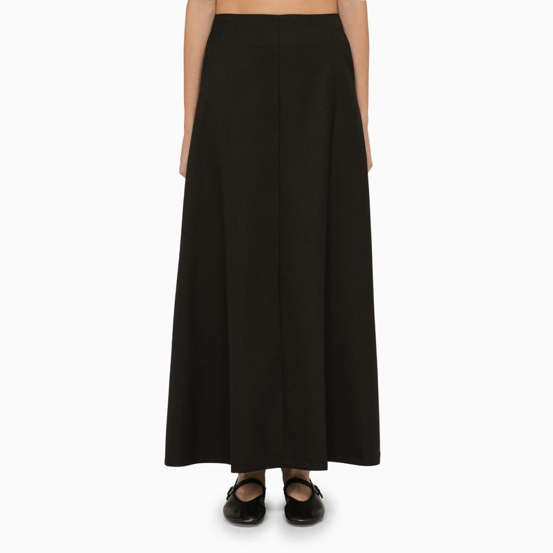 ISOLDAS BLACK LONG SKIRT - 1