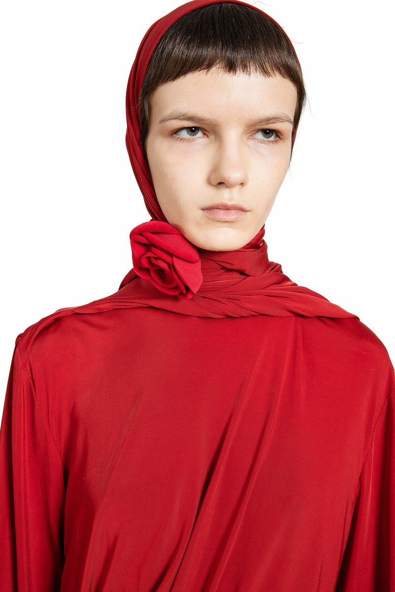 MAGDA BUTRYM Satin-Stretch-Scarf outlook