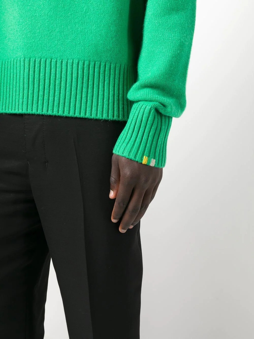 crew-neck cashmere jumper - 6