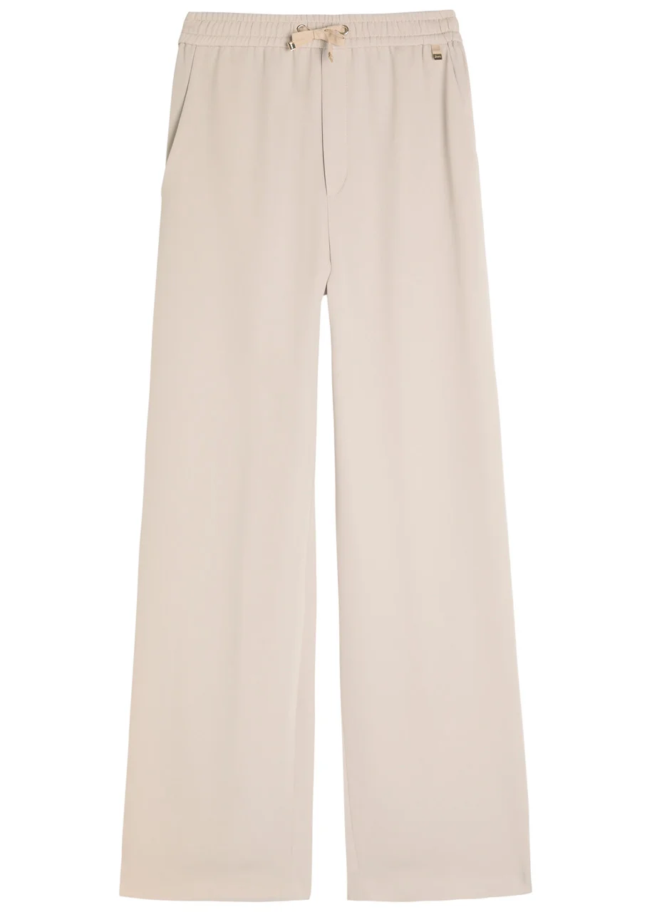 Herno Wide-leg Crepe Trousers - 1