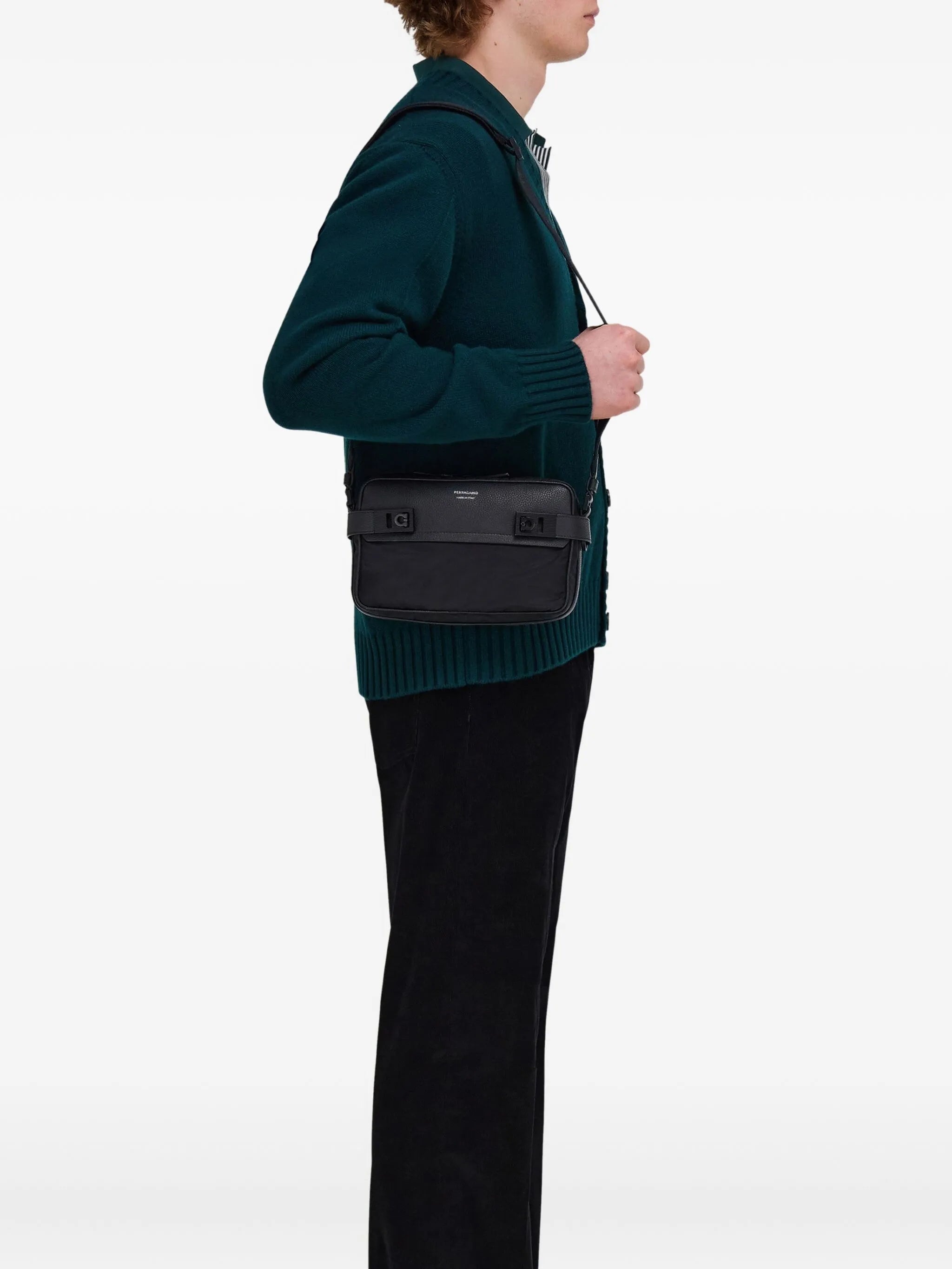 Ferragamo Gancini-buckle Shoulder Bag - 3