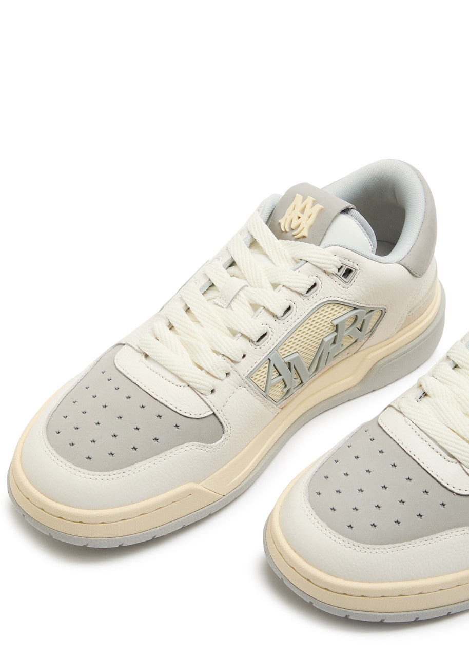 Amiri Classic Panelled Grained Leather Sneakers - 3