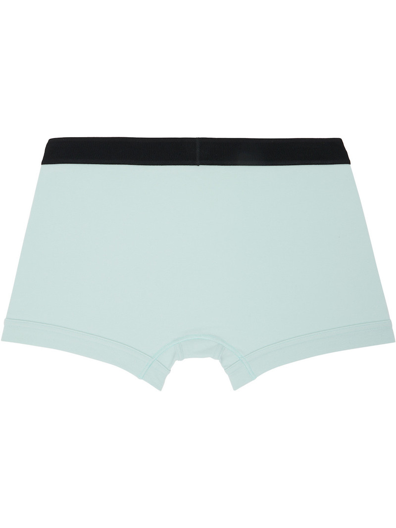 TOM FORD Green Cotton Boxer Briefs outlook