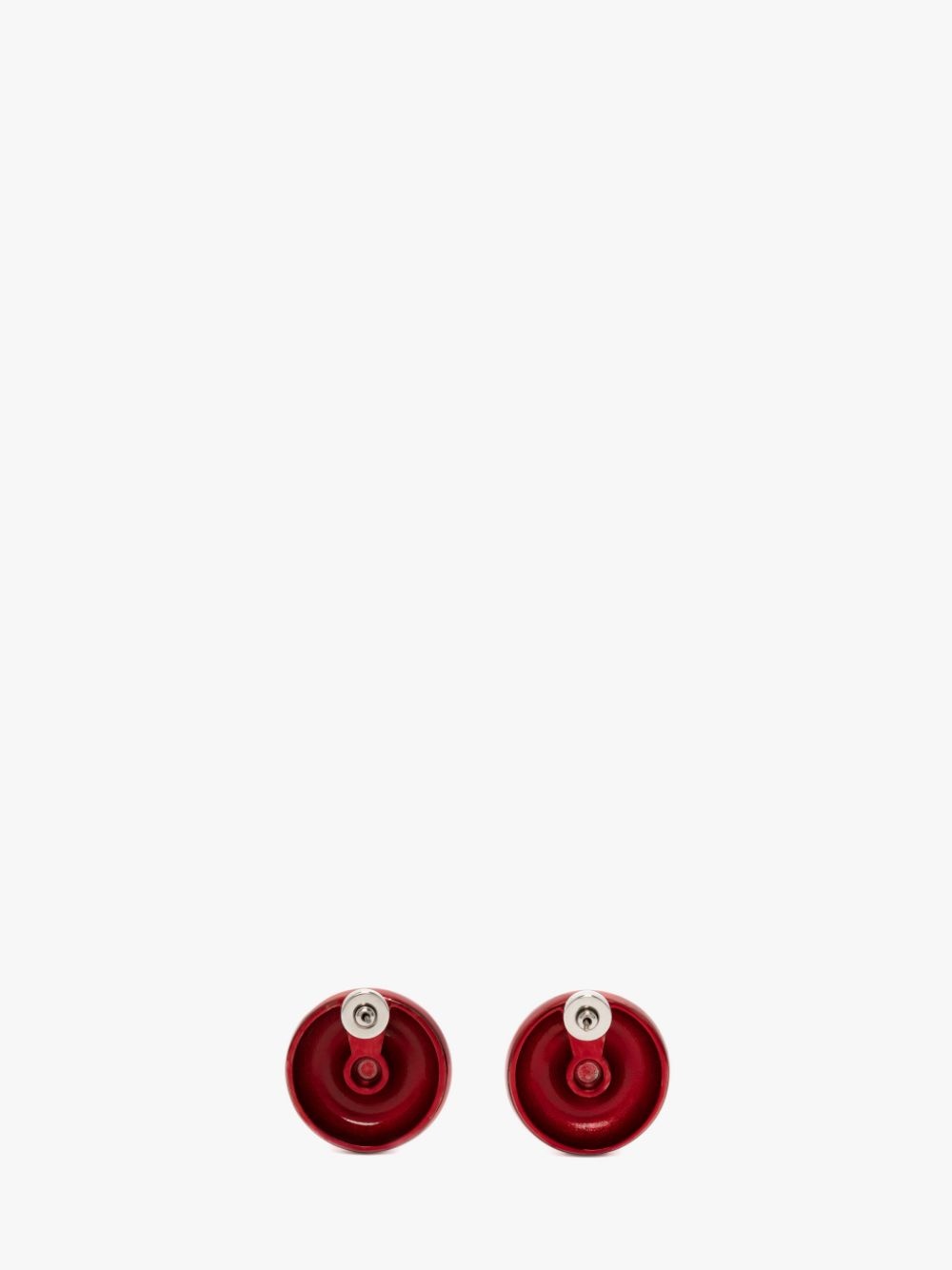 BUMPER-MOON CRYSTAL STUD EARRINGS - 3
