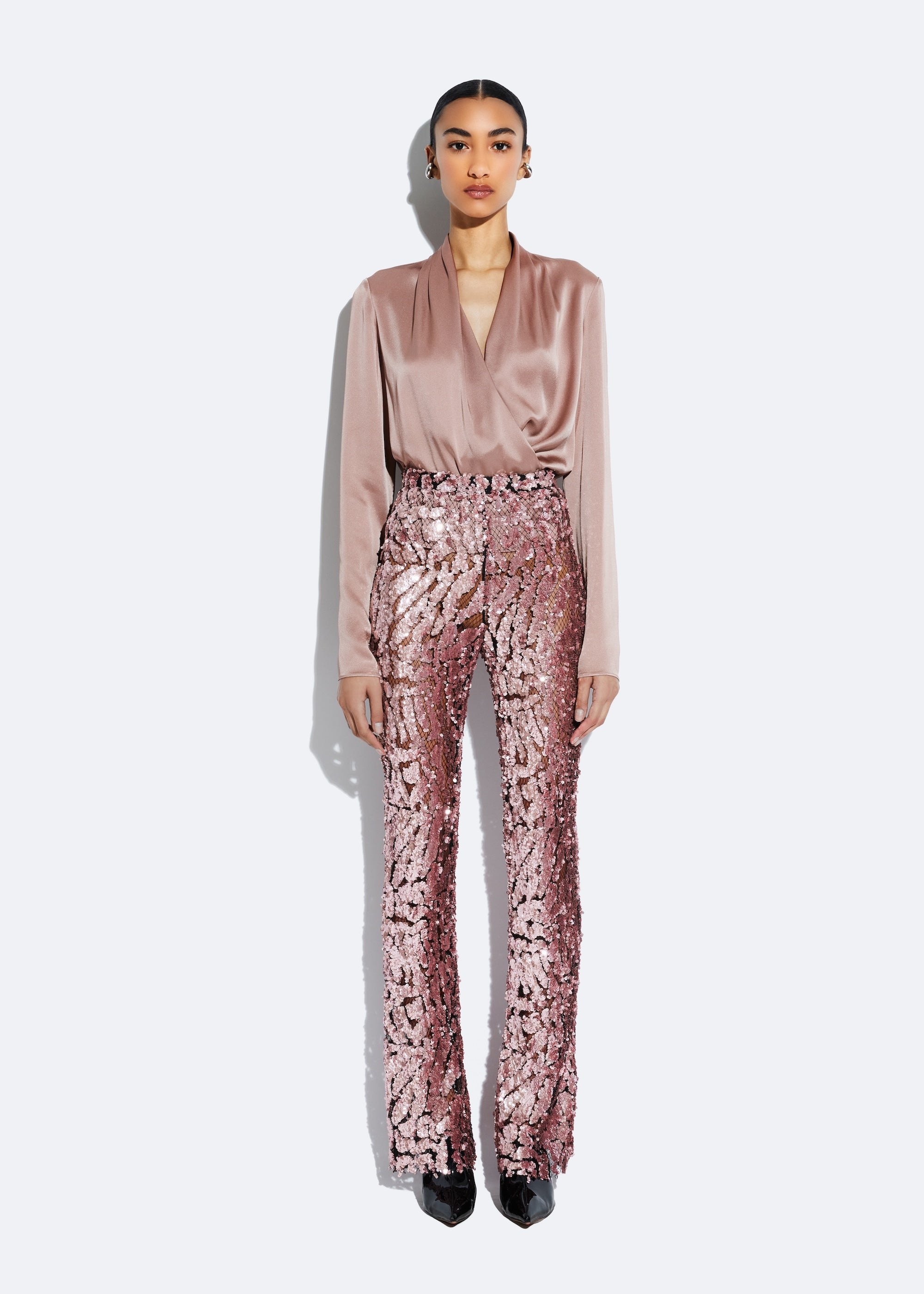 Sequin Flare Pant - 3