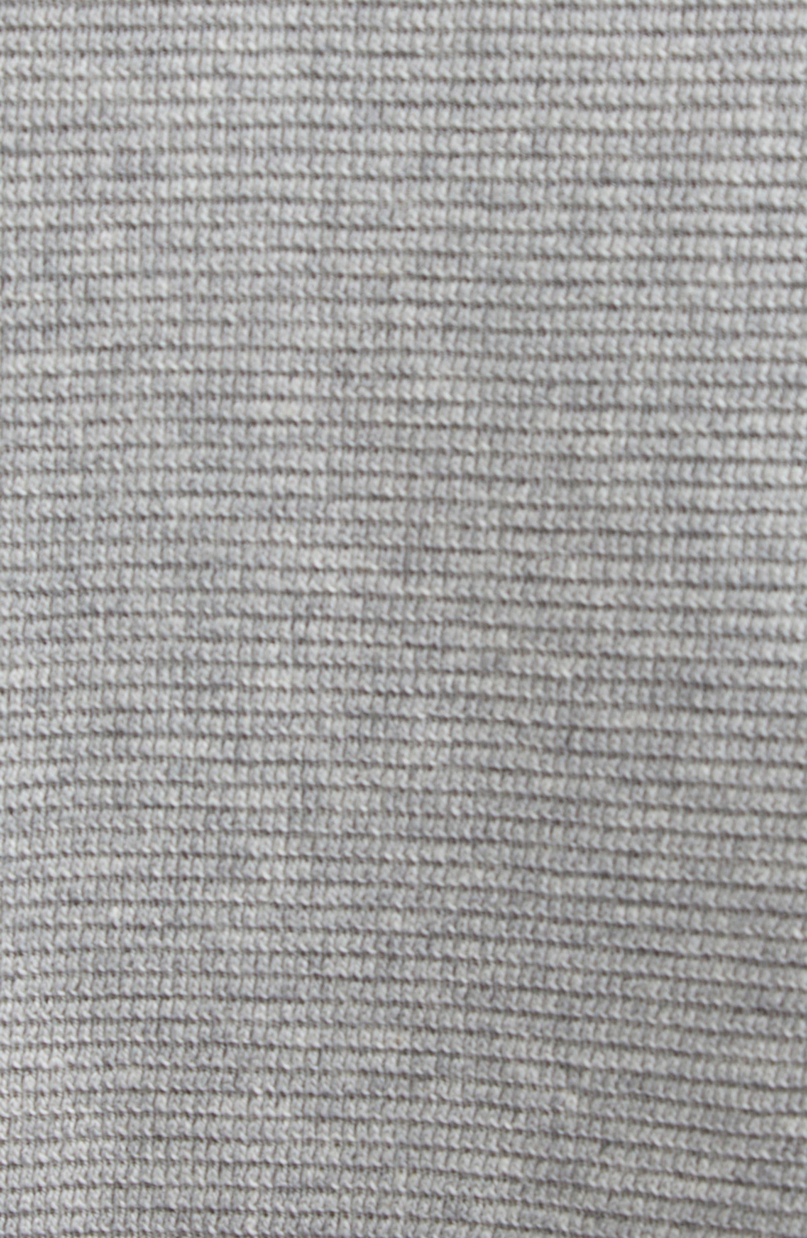 Thom Browne Waffle Knit Cotton Miniskirt in Light Grey at Nordstrom - 7