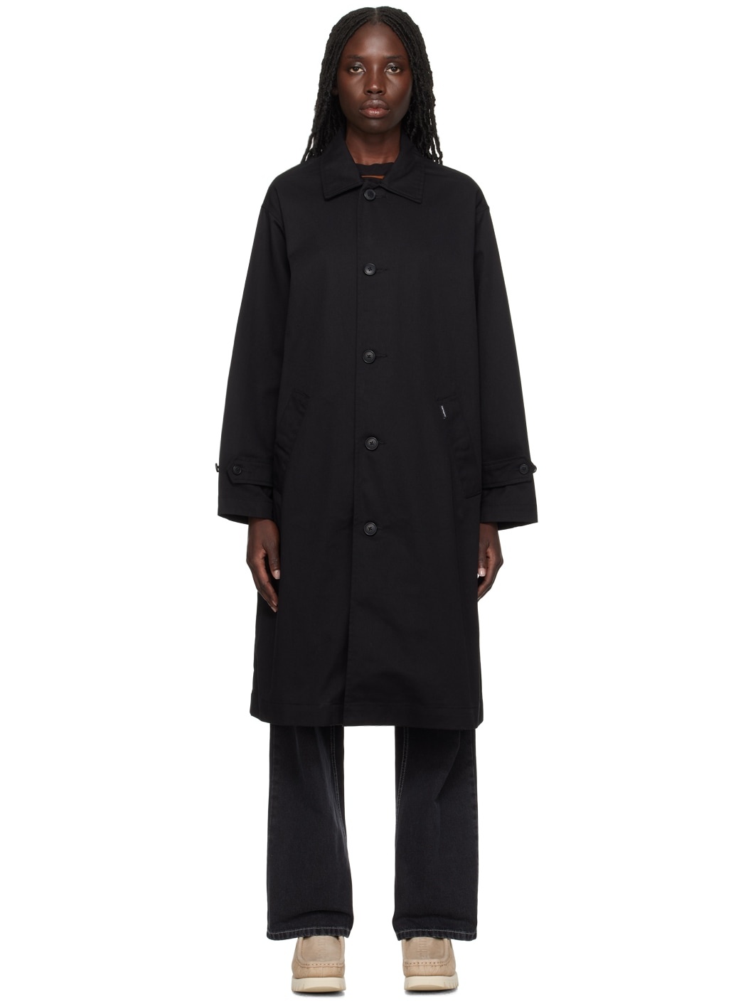 Black Newhaven Coat - 1