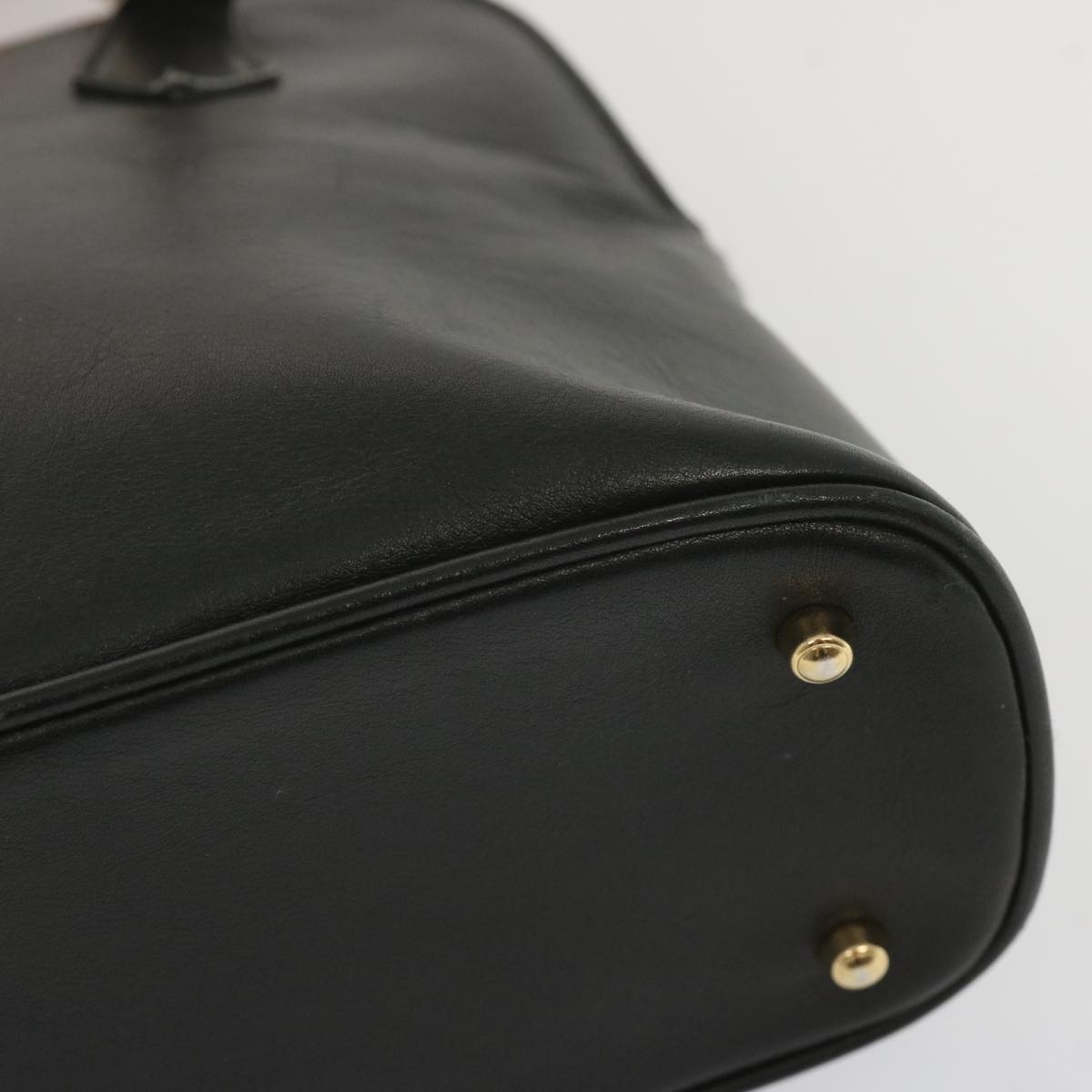 GUCCI Bamboo Hand Bag Leather Black 000 2122 000 2122 - 15