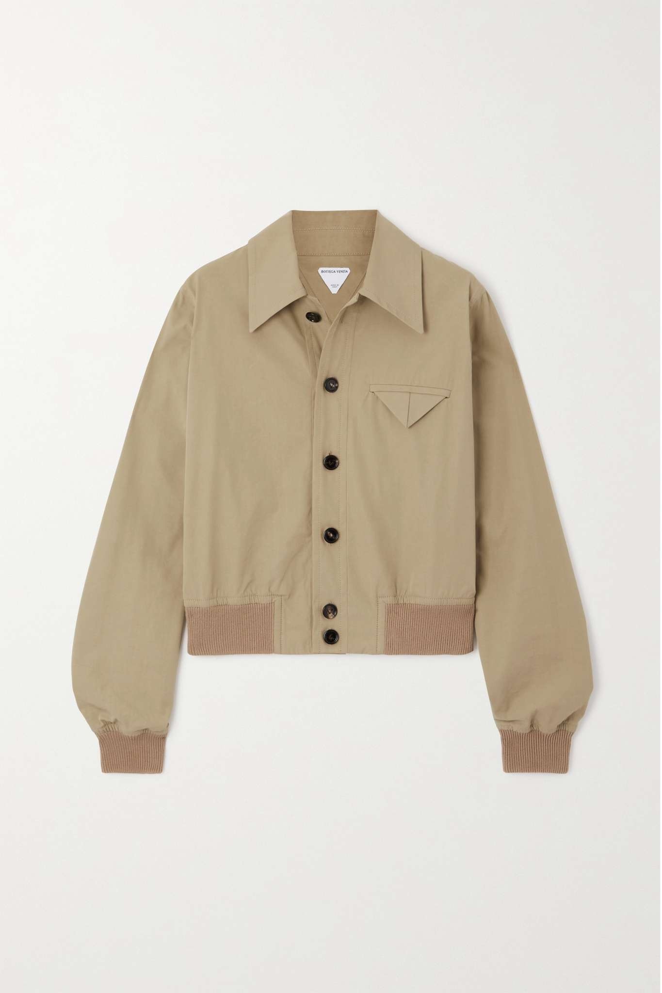 ジャケット BOTTEGA VENETA BEIGE COTTON DENIM JACKET Bottega Veneta - Wool and cotton jacket Beige - The Corner