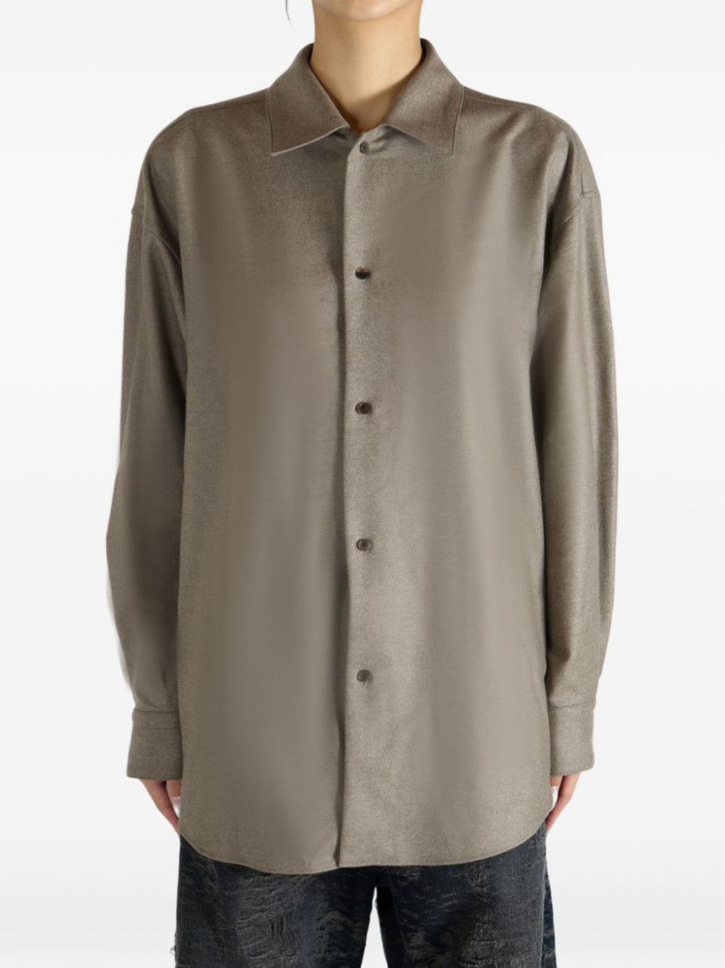 AURALEE buttoned shirt outlook