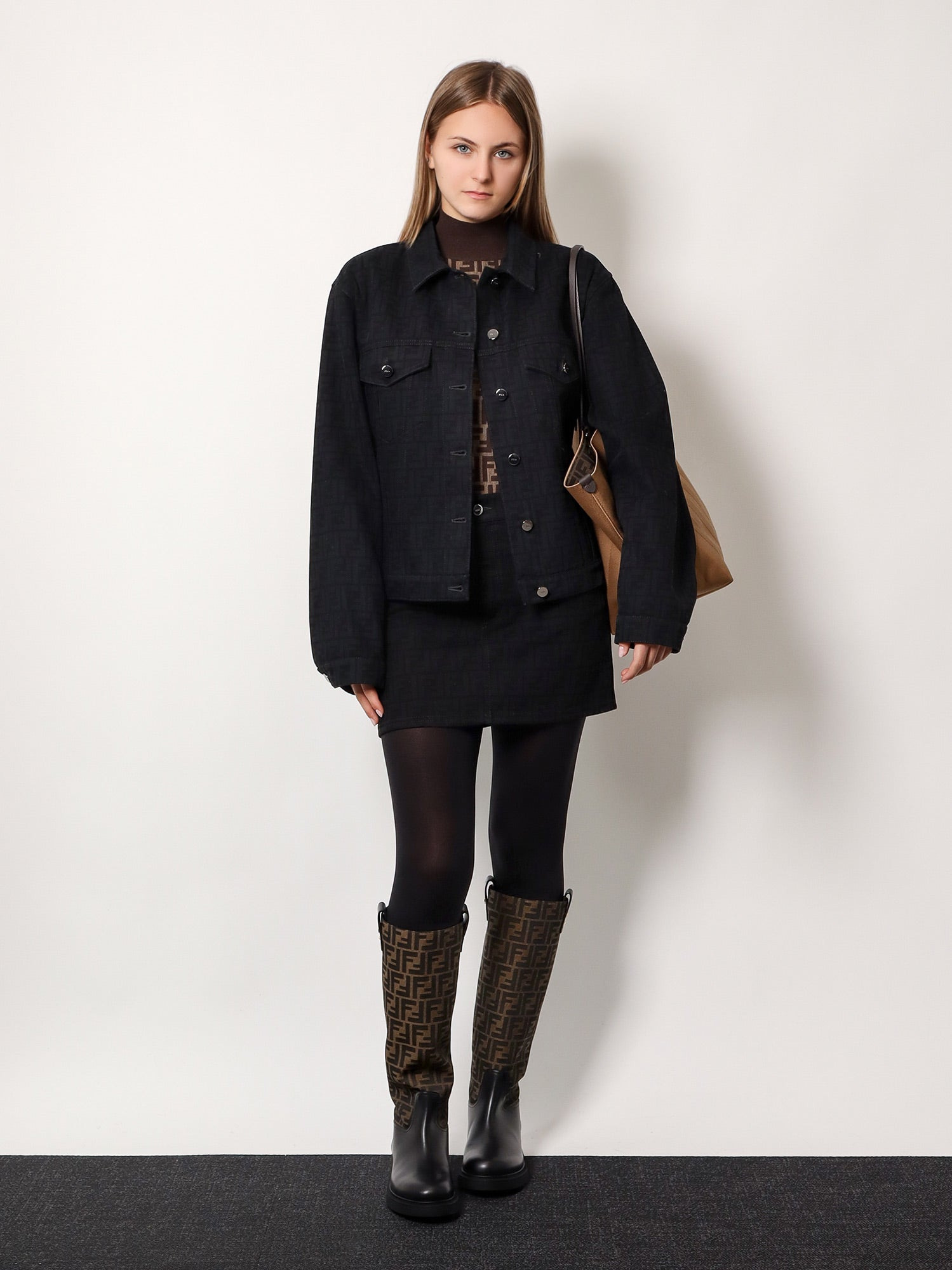 Fendi Cotton Sweater With Ff Motif - 2