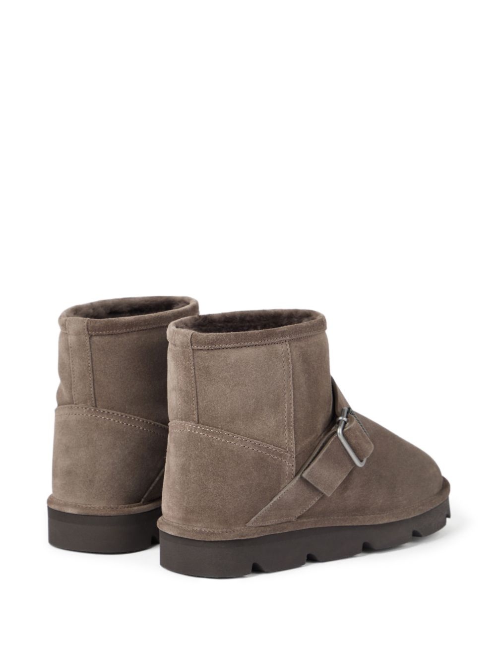 buckle-fastening boots - 4