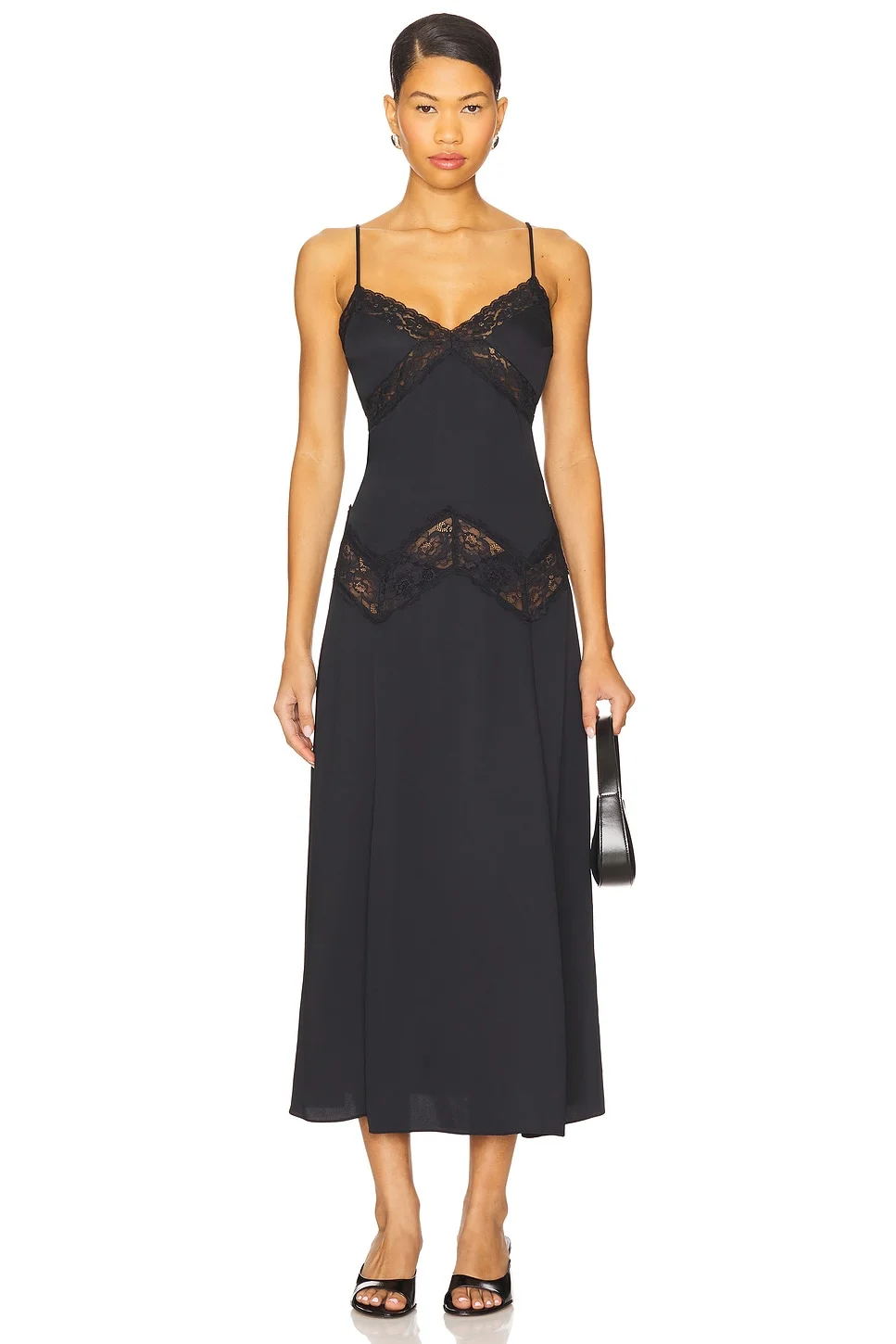 Ethereal Satin Maxi Dress - 1