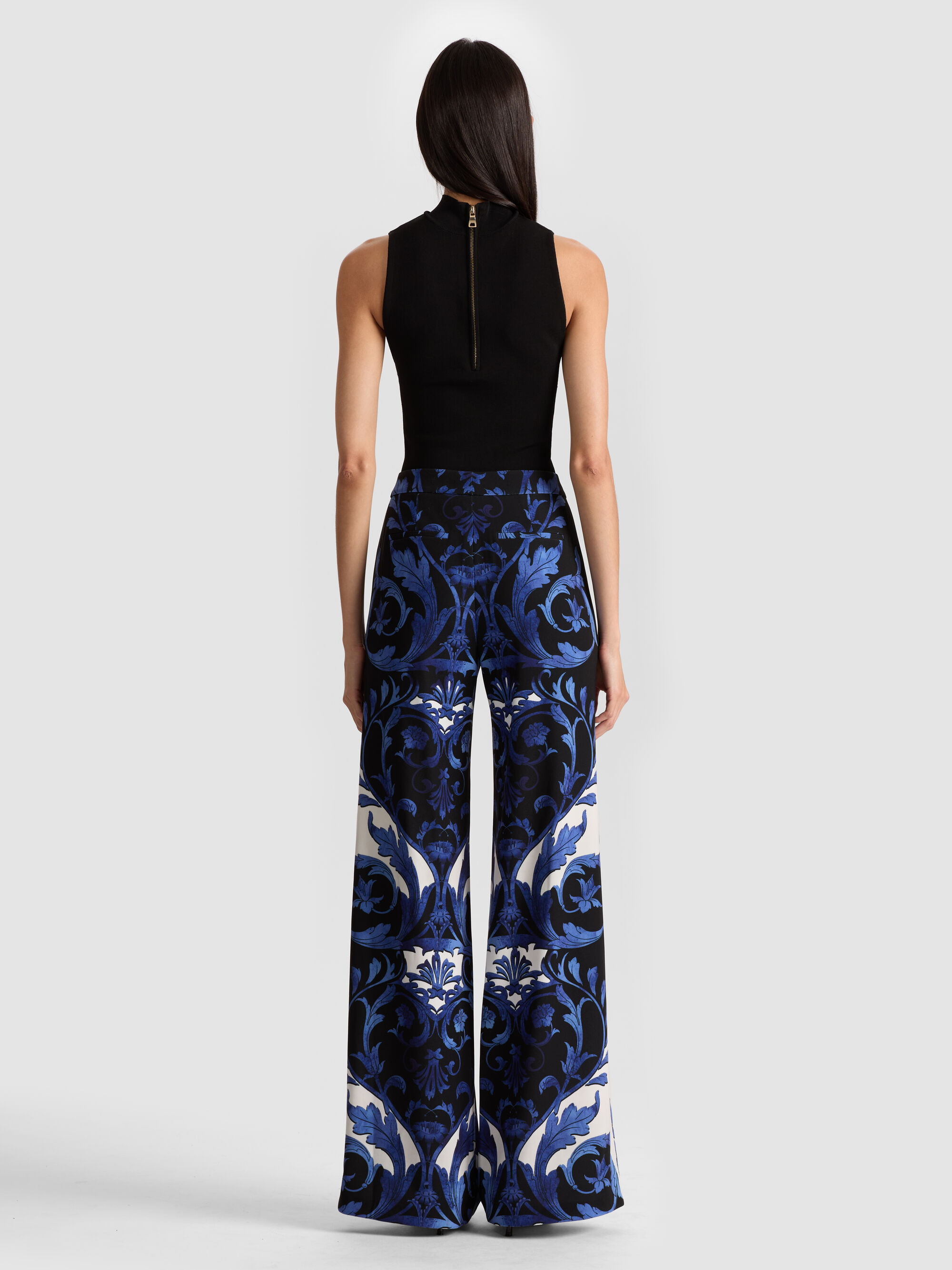 RONNIE WIDE LEG TROUSER - 5