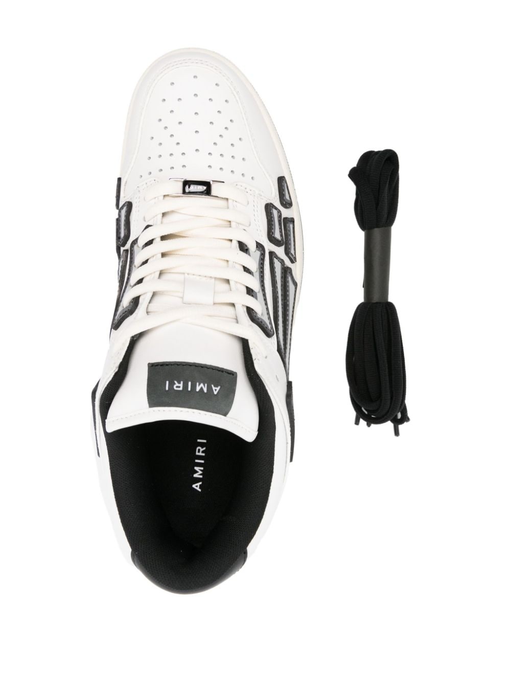 Skel Top lace-up leather sneakers - 4