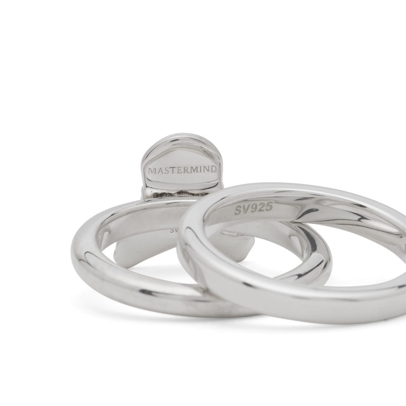 MASTERMIND WORLD Silver Skull Ring 4