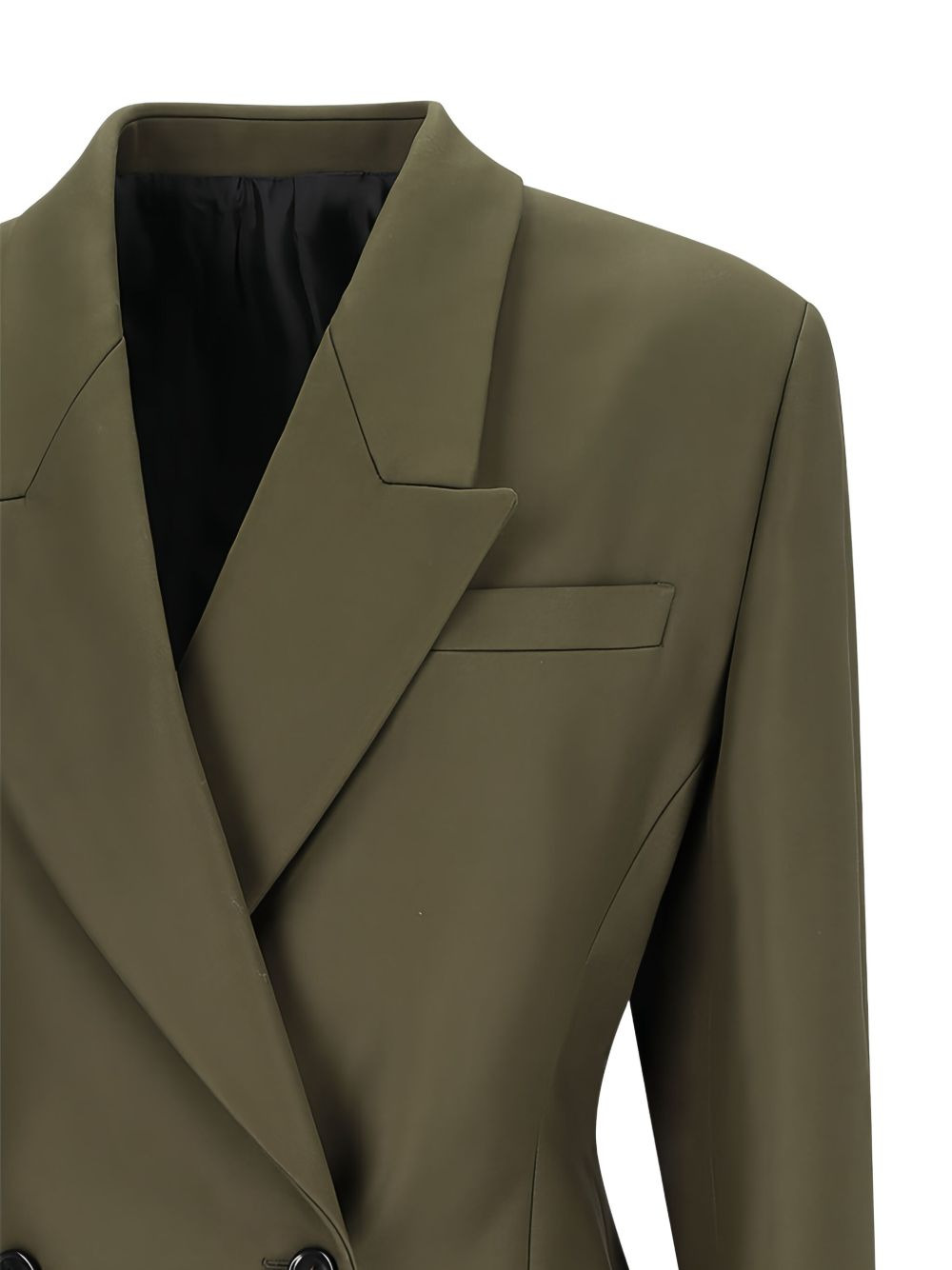 double-breasted long-sleeve jacket - 3