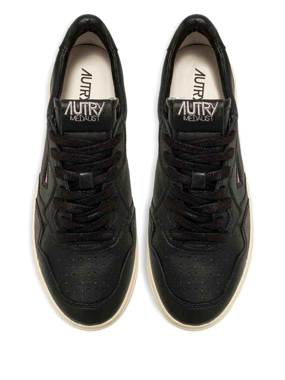 Medalist leather sneakers - 3