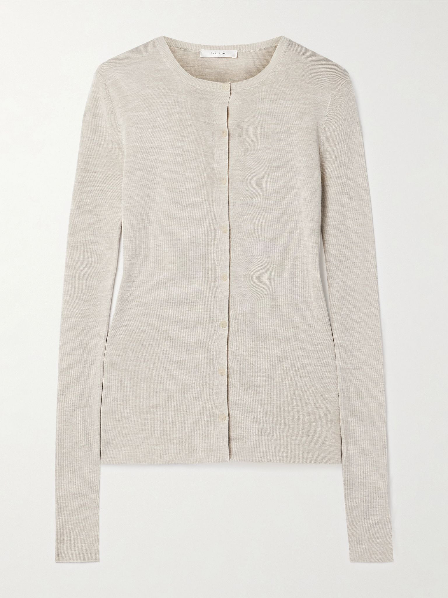 Josette silk cardigan Ivory - 1
