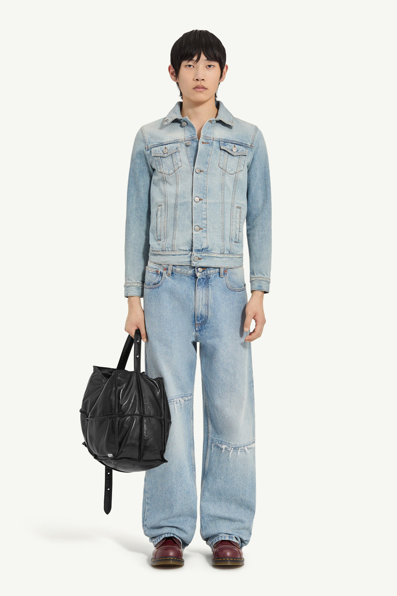MM6 Maison Margiela Blue denim trousers outlook