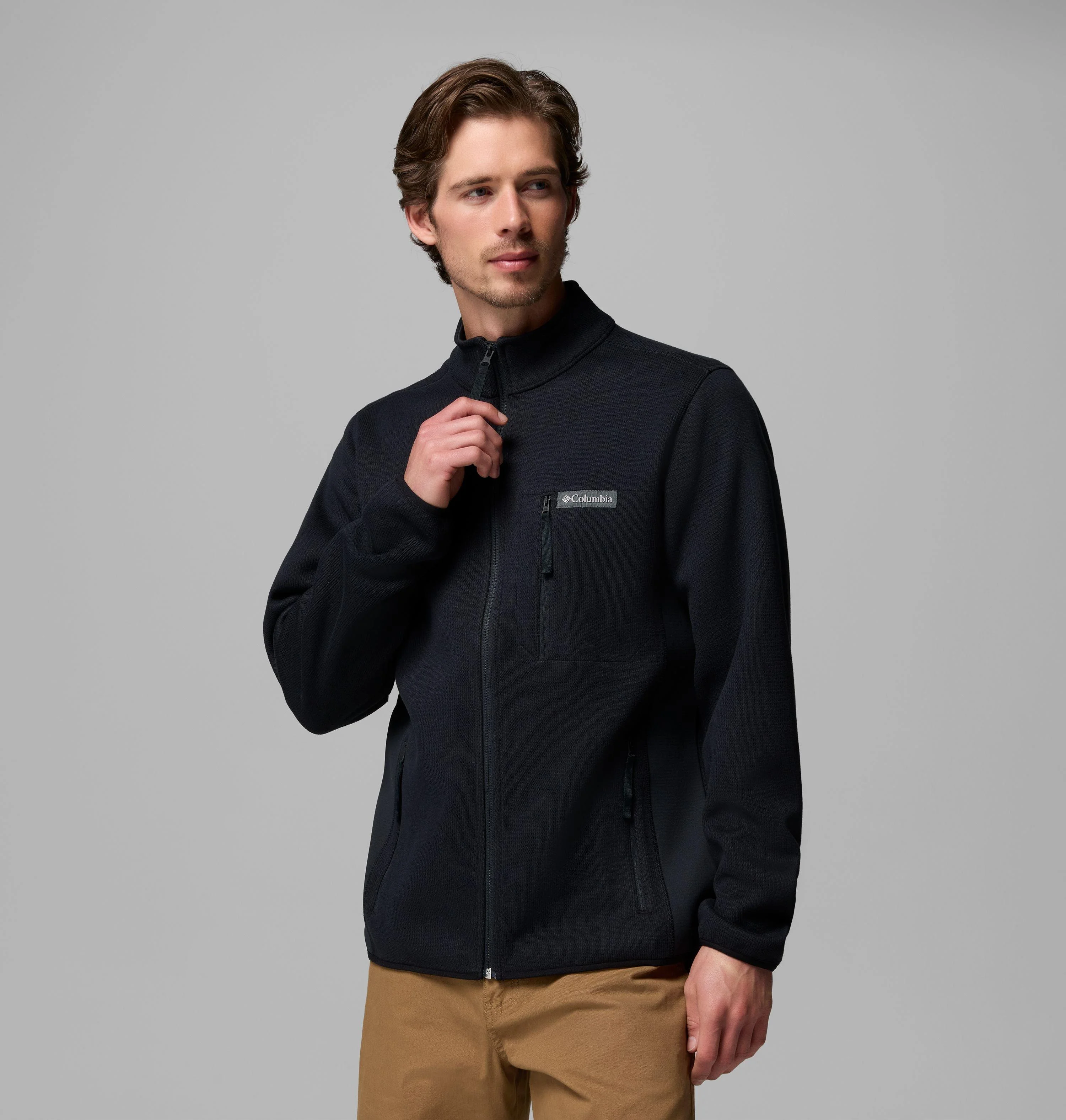 Men's Sweater Weather Full Zip Jacket - 1