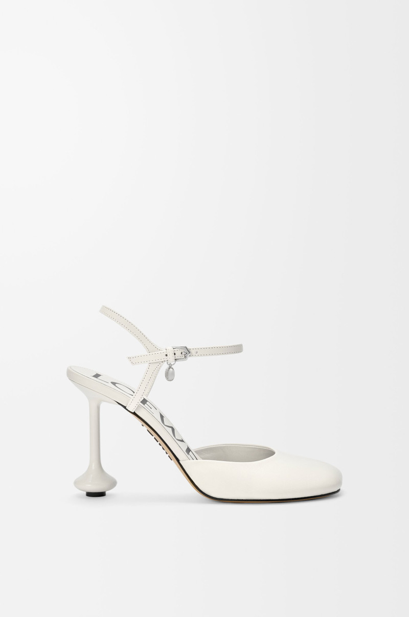 Toy ankle strap pump in lambskin 1