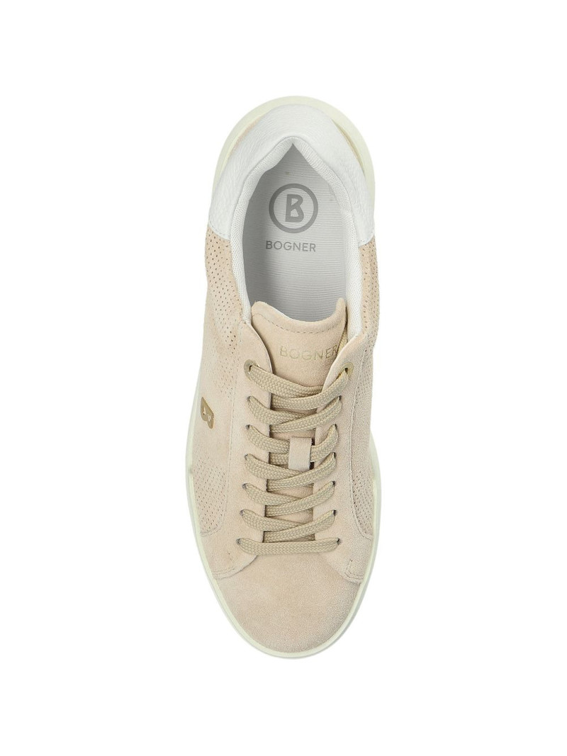 perforated-detail sneakers 4