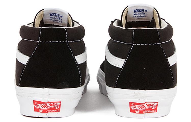 Vans Vaults Sk8-Mid OG LX 'Black White' VN0A4BVCBA2 - 4