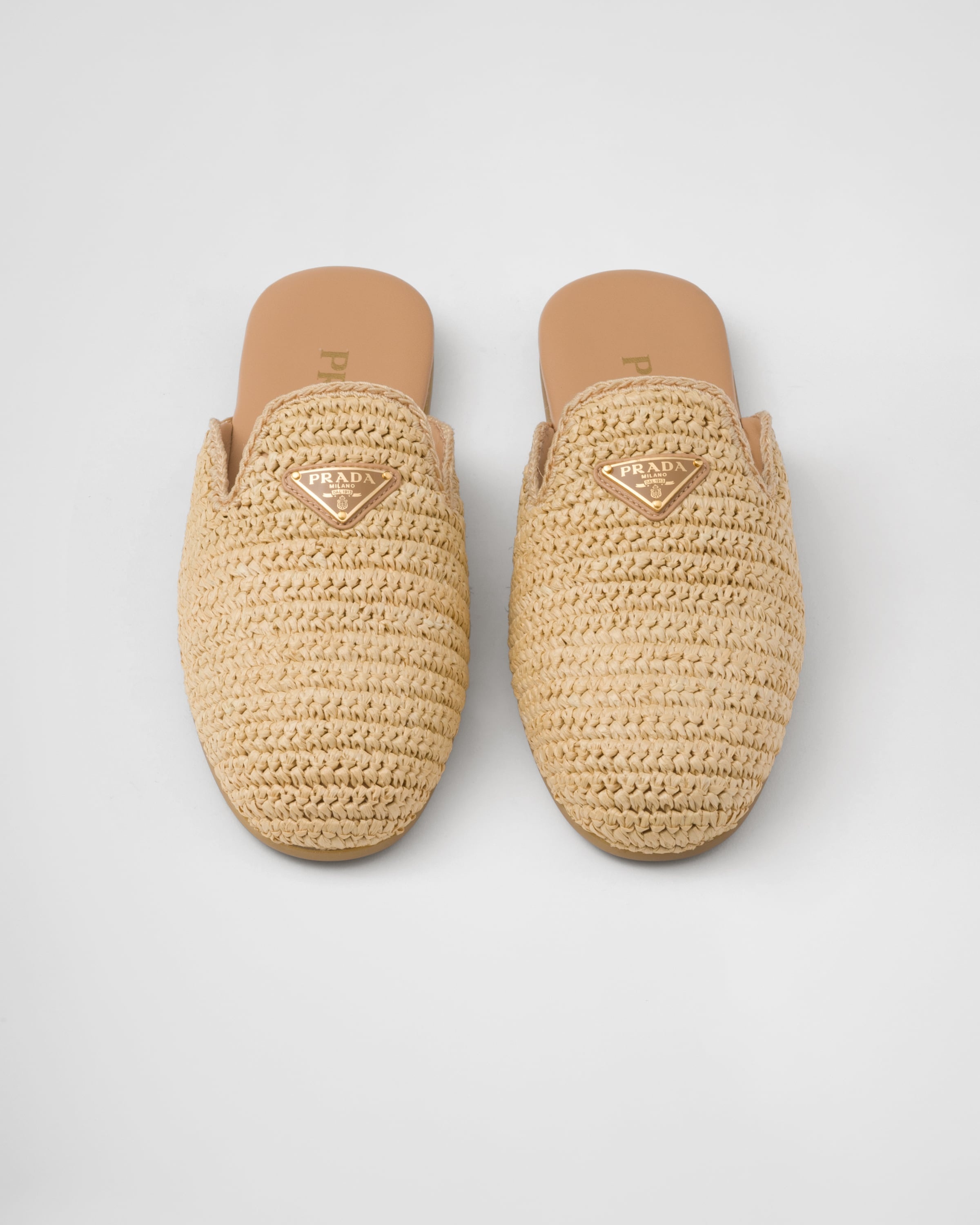 Woven fabric mules - 3