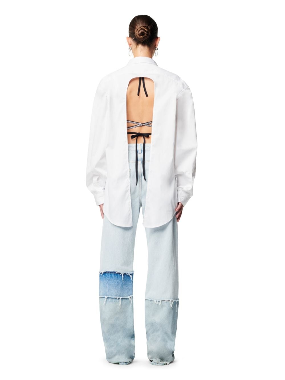 Back Cut Out Ls Shirt - 4