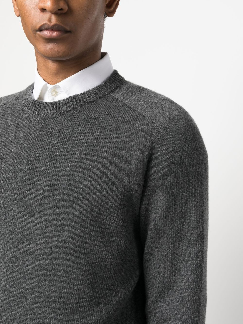 cashmere knitted jumper - 5