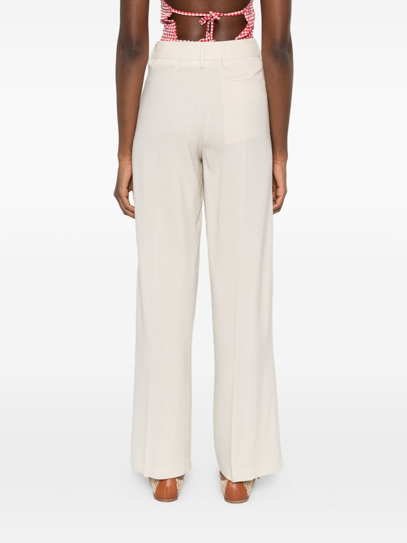 pleated wide-leg trousers 4