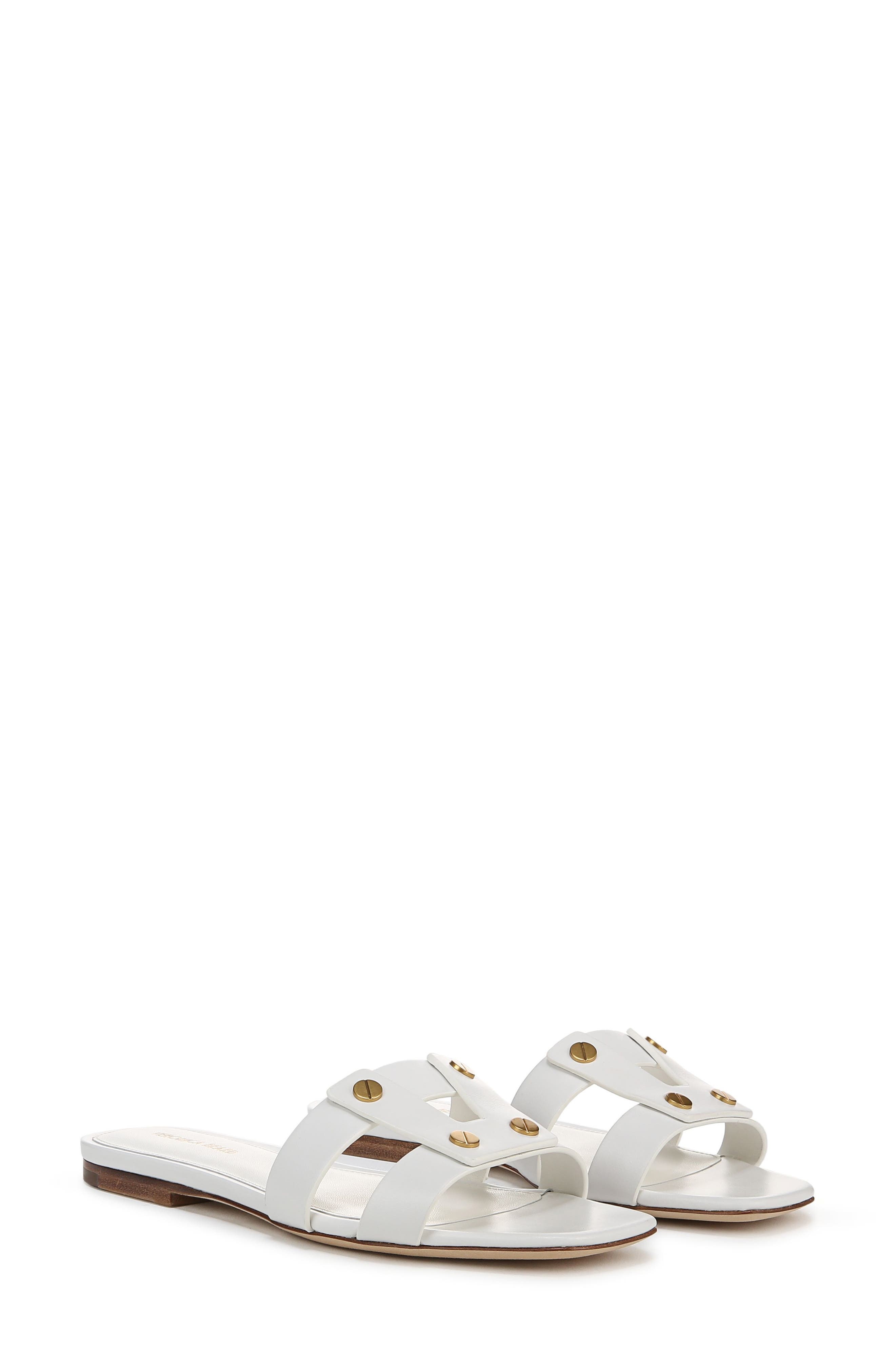 Veronica Beard Via Slide Sandal in Coconut at Nordstrom - 8