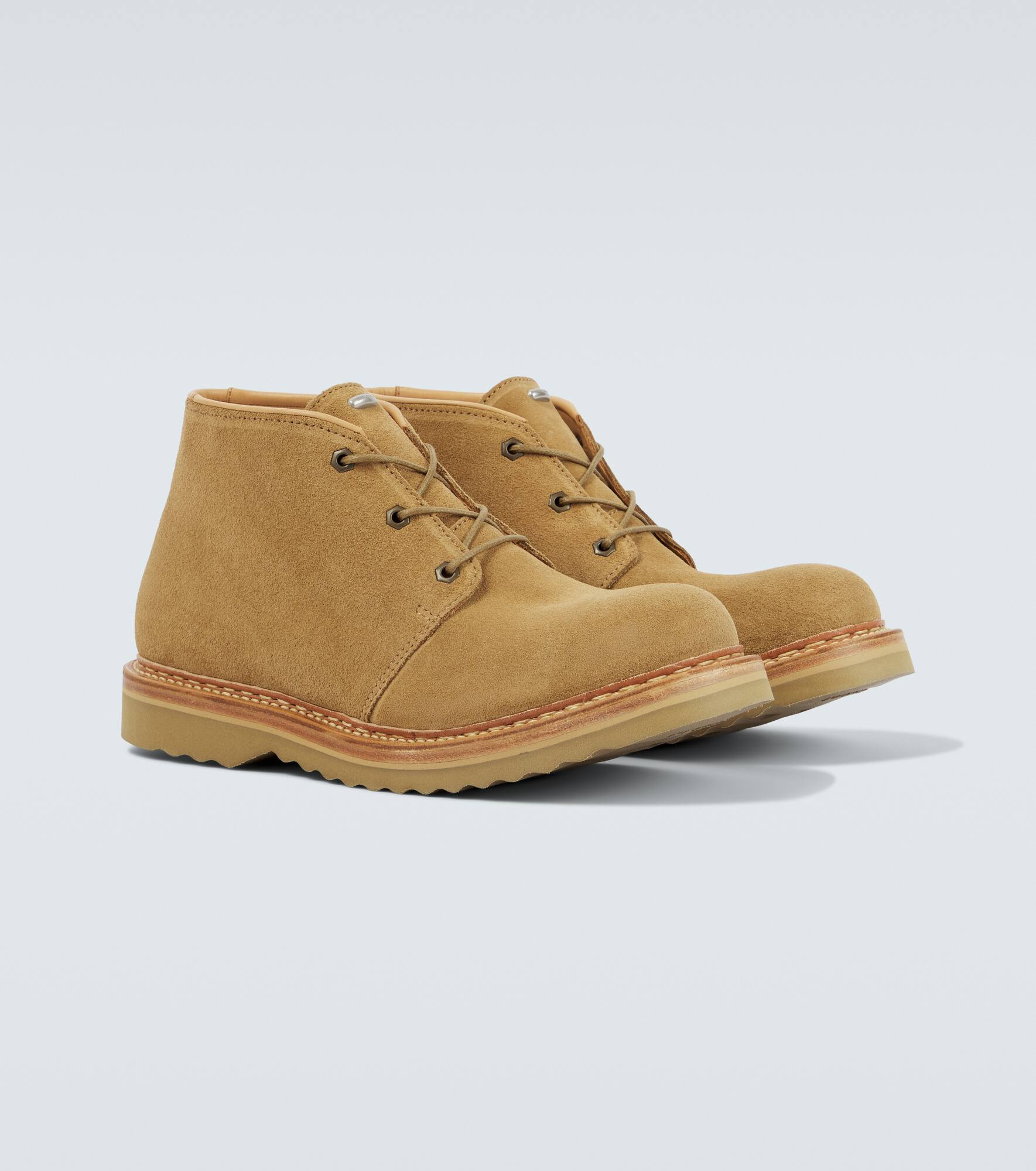 Chukka suede desert boots - 5