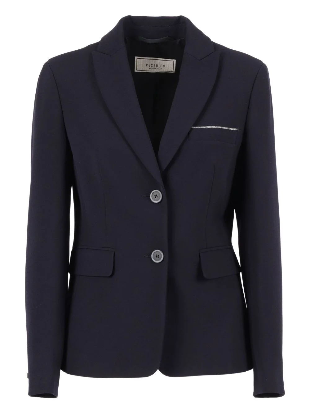 embellished-pocket blazer - 1