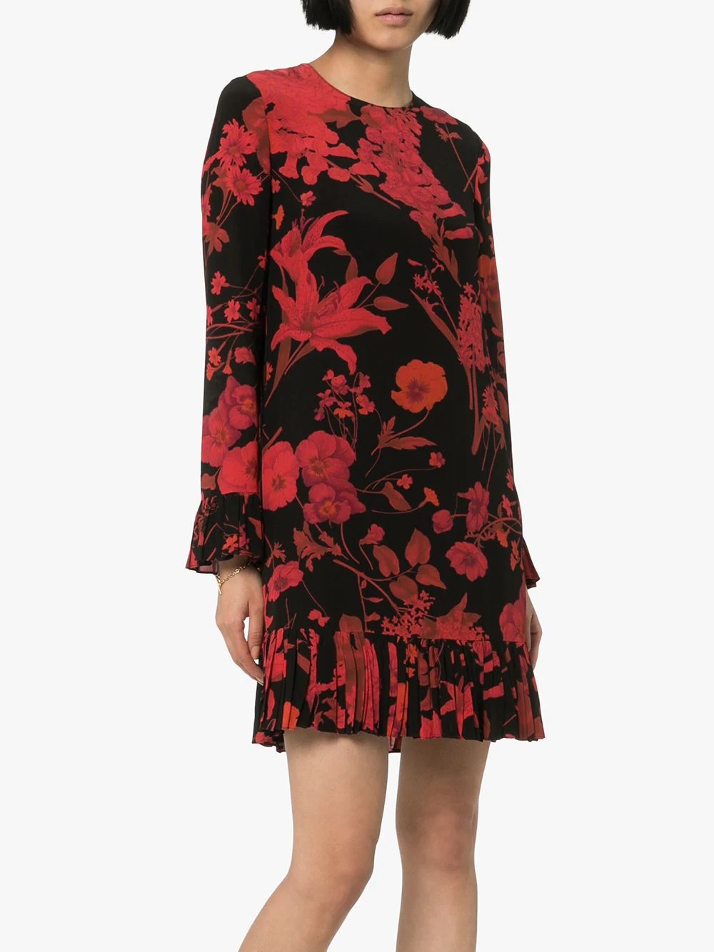 floral print dress - 3