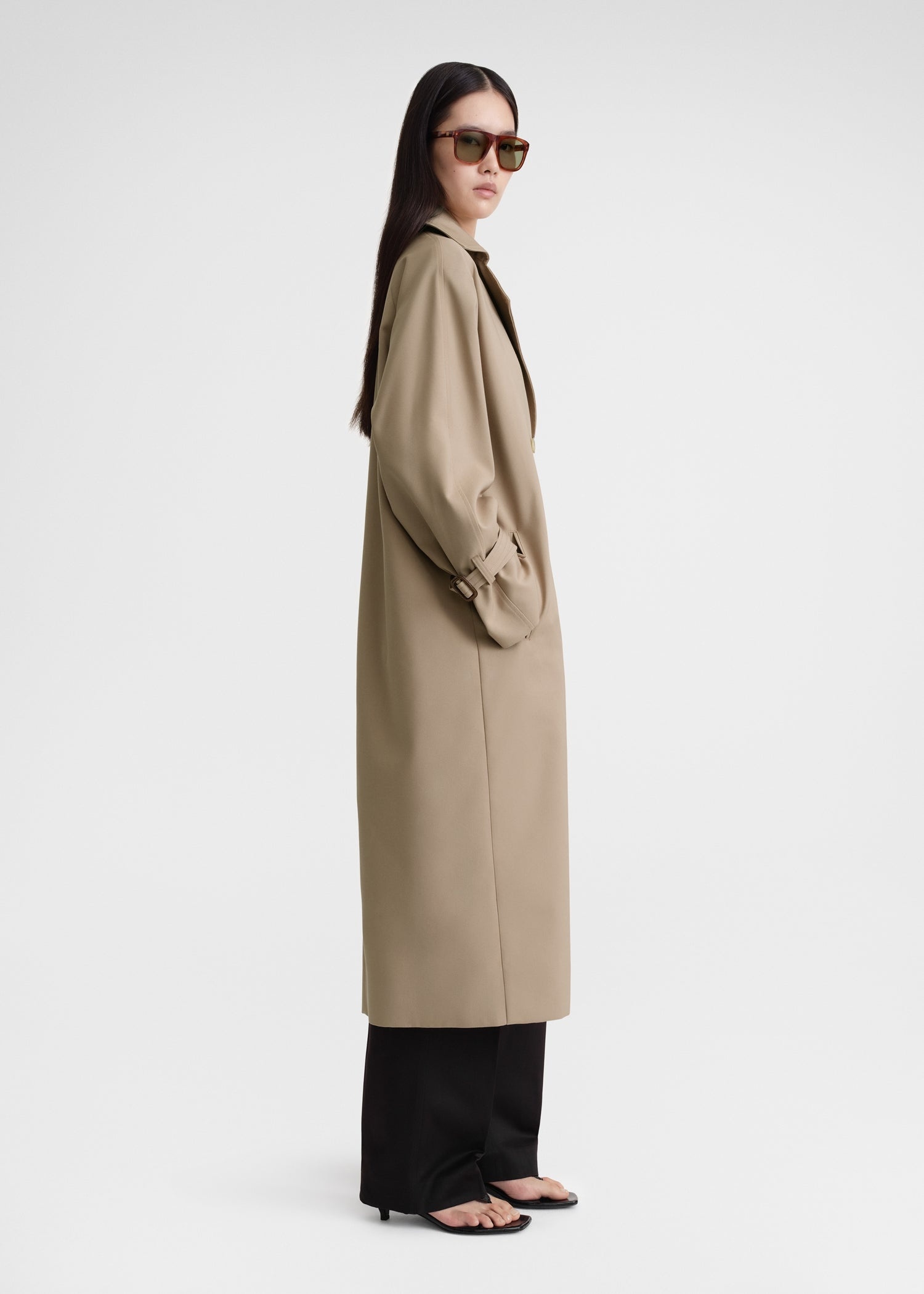 ■Toteme シグネチャー トレンチ カーキ Signature trench khaki – TOTEME