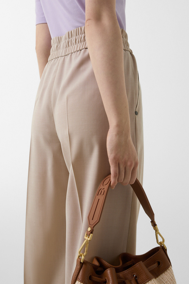 Pleated trousers Ella in Beige 6