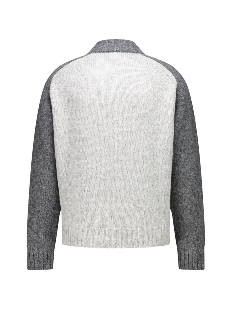 GmbH Ghassan zip colourblock sweater outlook