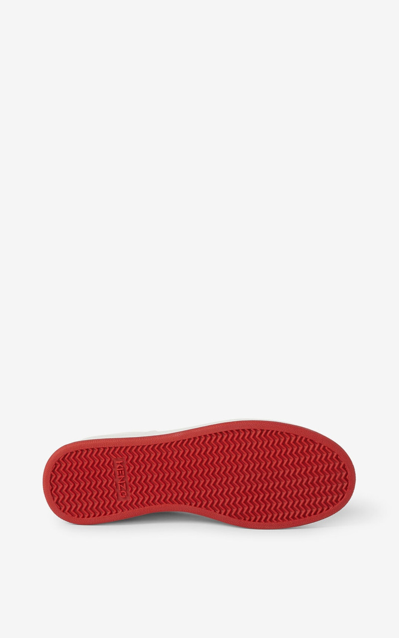 KENZO Kourt K Logo leather sneakers 5