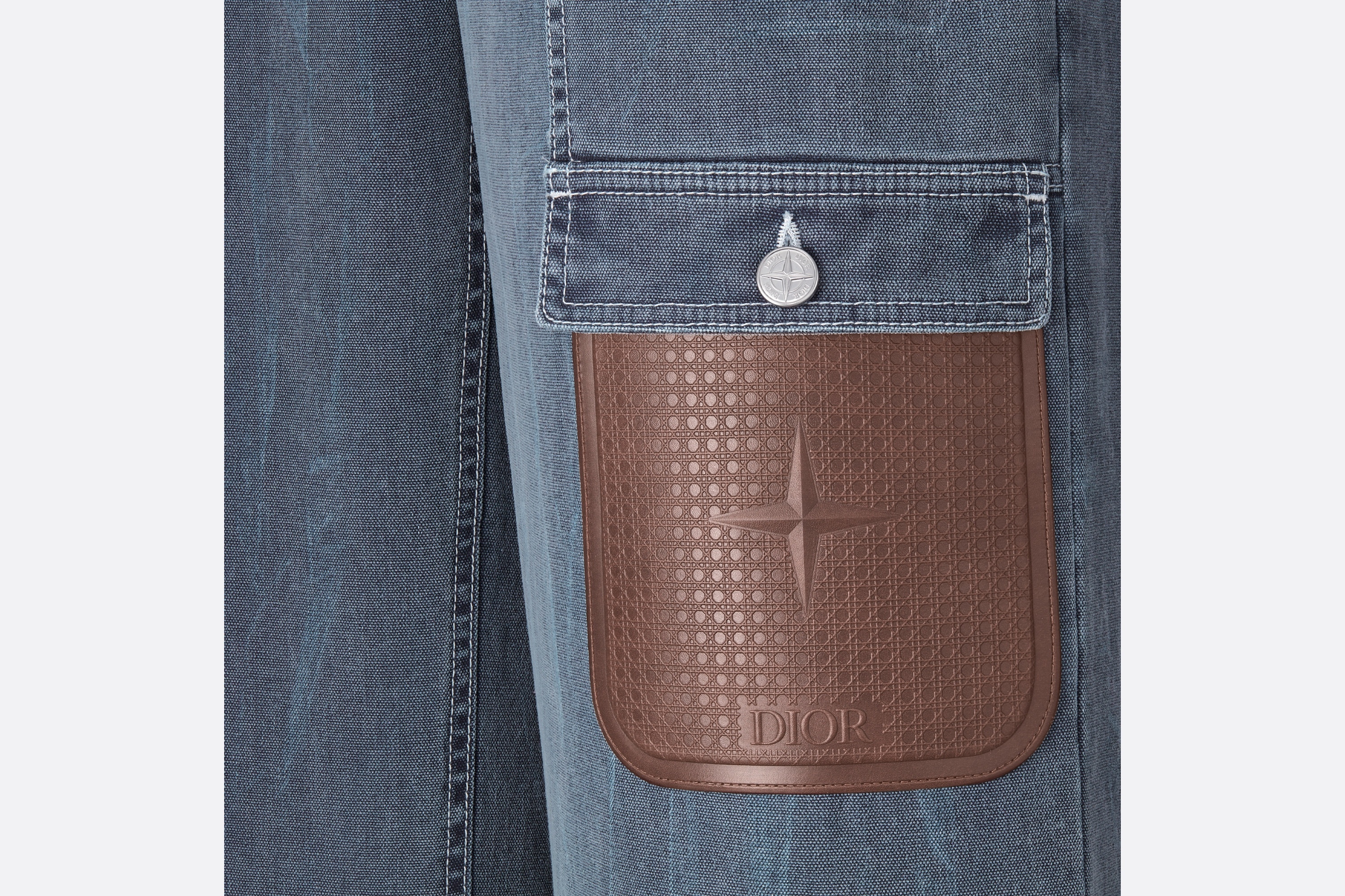DIOR AND STONE ISLAND Cargo Jeans - 7