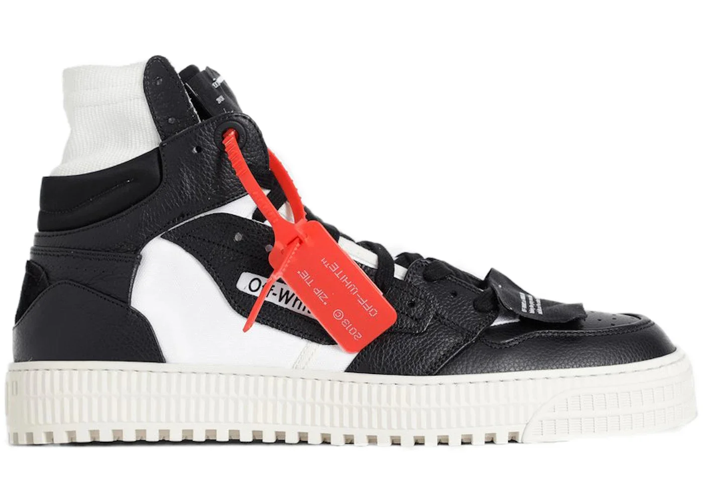 OFF-WHITE Off-Court Black Yellow SS19 - 1