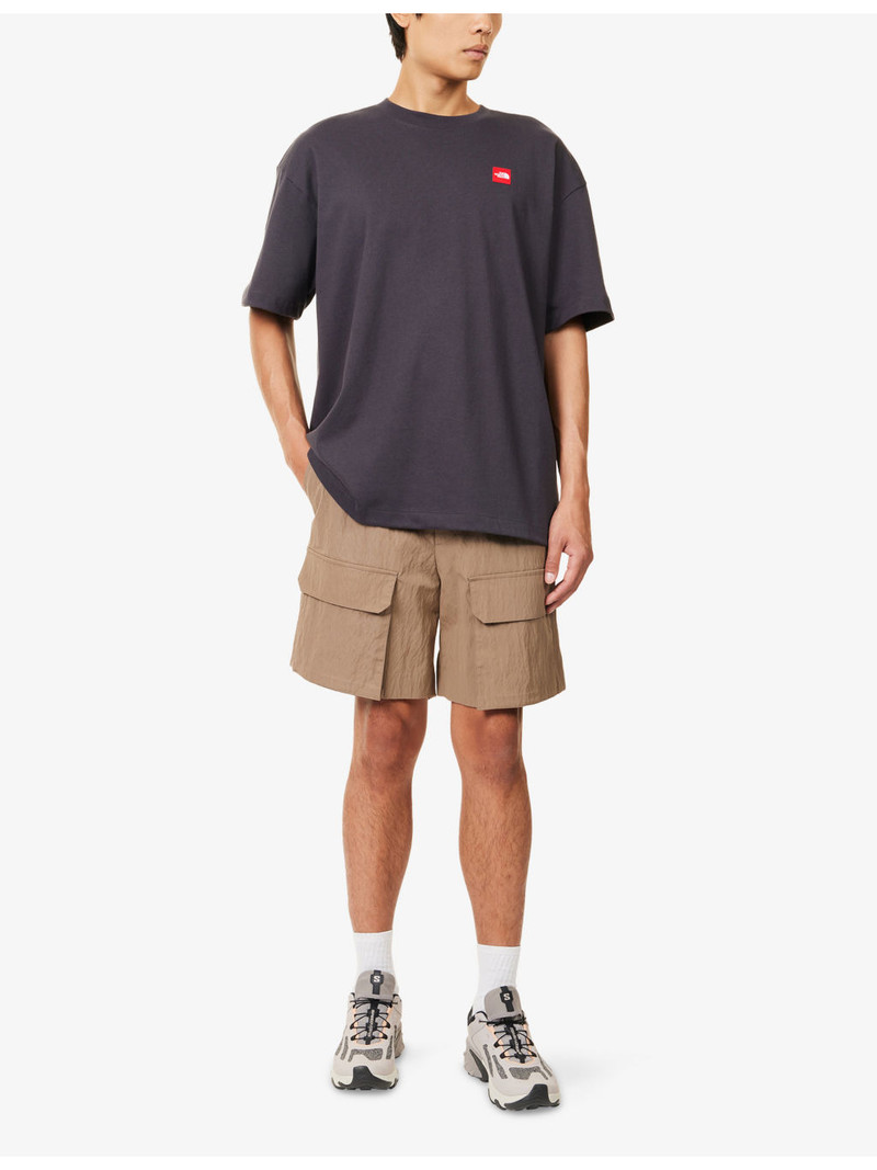 The North Face Redbox Logo-Patch Cotton T-Shirt outlook