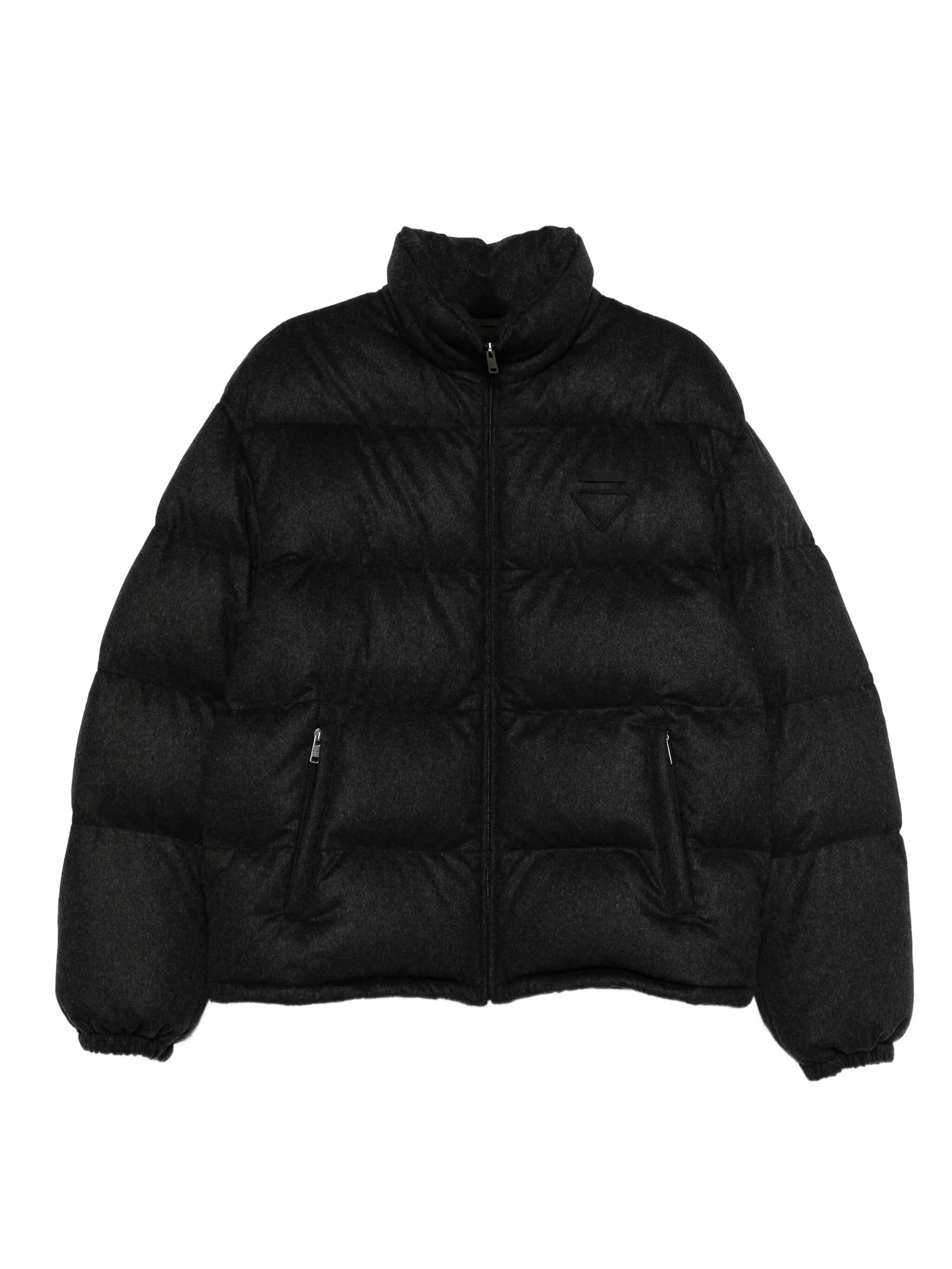 Prada Quilted Zip-up Padded Jacket - 1