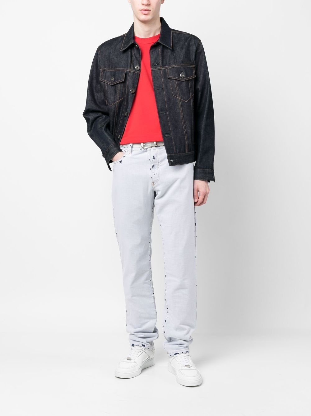 straight-leg jeans - 2
