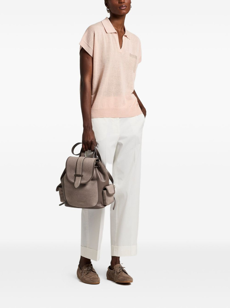 PESERICO pocket polo knitwear outlook